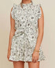 Diandra Short In Etched Floral - thumbnail