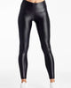 High Shine Leggings In Black - thumbnail