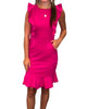Take A Look Dress In Fuchsia - thumbnail