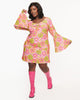 Barbie x Smak Parlour 1960s Pink Barbie All Over Print Mini Dress - thumbnail