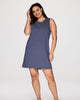 Plus Seaside French Terry Dress - thumbnail