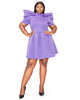 Karina Neoprene Statement Dress - thumbnail