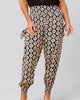 Beryle Pants Harem Boho Smocked Waist - thumbnail