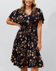 Carmen Short Dress Fit & Flare Angel Sleeves - thumbnail