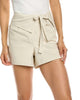 Ainsle Shorts In Oatmeal - thumbnail