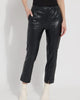 Andrea Crop Vegan Trouser In Black - thumbnail