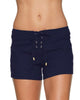 4" Board Short In Navy - thumbnail