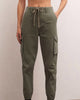 Andi Twill Pant In Evergreen - thumbnail