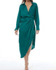 Aimee Dress In Oz Green - thumbnail