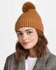 All Occasion Beanie Hat In Rust - thumbnail