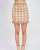 Blaise Skirt In Taupe - thumbnail