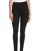 Center Seam Ponte Legging In Black - thumbnail