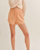 Clementine Crush Shorts In Tangerine - thumbnail