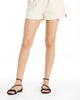 China Faux Leather Short In Bone - thumbnail