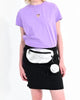 Crossbody/Belt Bag In Silver - thumbnail