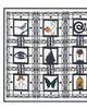 Character Study Print Scarf In Buff - thumbnail
