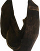 Bleached Infinity Scarf In Brown - thumbnail