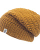 Boho Slouch Beanie In Honey - thumbnail