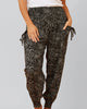 Issa Pants Harem Boho Smocked Waist - thumbnail