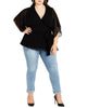 Elegant Wrap Top - thumbnail