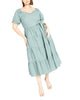 Breanna Puff Sleeve Maxi - thumbnail
