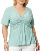 Abby Twist Front Top - thumbnail
