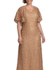 Celestial Cape Sleeve Gown - thumbnail