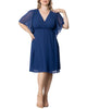 Isabel Flutter Sleeve Dress - thumbnail