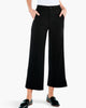 Evening Drape Wide Leg Pant 26" Inseam In Black Onyx - thumbnail