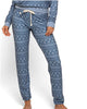 Fair Isle Jogger In Indigo - thumbnail