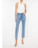 Evelyn Mid Rise Jeans In Blue - thumbnail