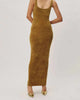 Etia Knit Dress In Moss - thumbnail