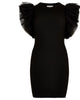Extreme Tulle Sleeve In Black - thumbnail