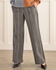 Fly Front Trouser With Pleats In Plaid - thumbnail