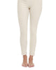 High Rise Jegging In Beige - thumbnail