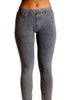 High Rise Jegging In Gray - thumbnail