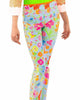 Gripeless Pull On Pants Birds & The Bees In Periwinkle - thumbnail