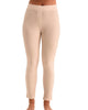 High Rise Jegging In Beige - thumbnail