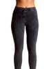 High Rise Jegging In Dark Charcoal - thumbnail