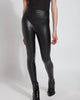 Hi Waist Vegan Legging In Black - thumbnail