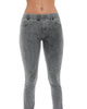 High Rise Capri In Charcoal - thumbnail