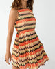 Harmoni Dress In Citrus Stripe - thumbnail