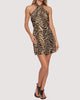 Helena Dress In Black/Tan - thumbnail