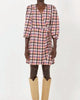 Gema Dress In Violet/Orange - thumbnail