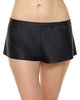 Luxe Satin Boxer Short In Black - thumbnail