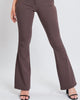Hyperstretch High Rise Flare Denim In Coco - thumbnail