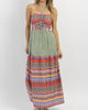 Kahuna Halter Maxi Dress In Blue - thumbnail
