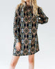 Long Sleeve Everything Dress In Ikat - thumbnail
