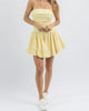 Love Story Mini Dress In Yellow - thumbnail