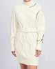 Lena Mini Dress In Cream - thumbnail
